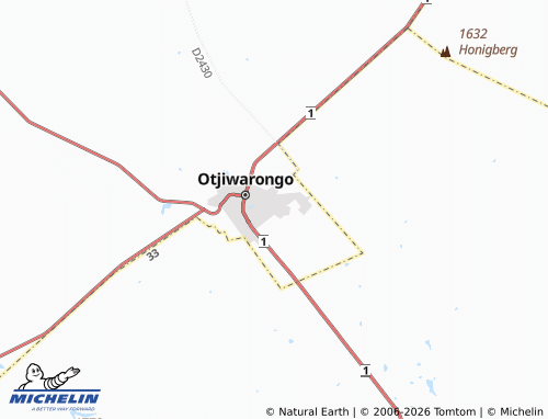 Mappa MICHELIN Orwetoveni Extension 4 - ViaMichelin