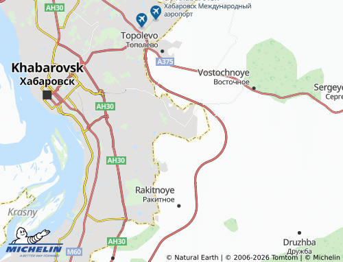 MICHELIN-Landkarte Gor'kogo - ViaMichelin