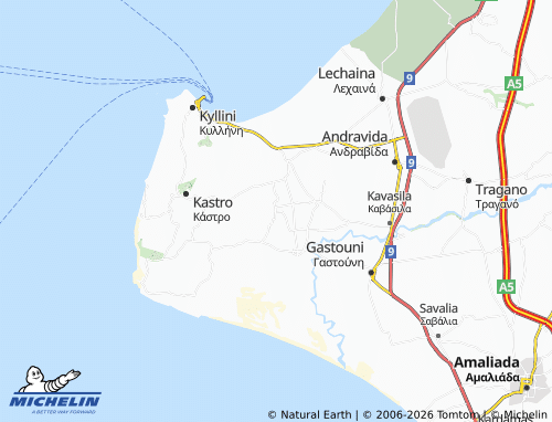 Carte MICHELIN Machos - ViaMichelin