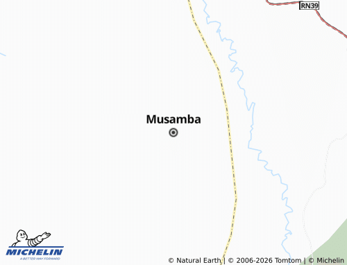 Mappa MICHELIN Musamba - ViaMichelin