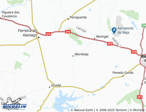 MICHELIN Mombeja map - ViaMichelin