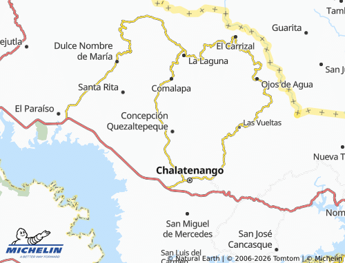 Mappa MICHELIN Concepción Quezaltepeque - ViaMichelin