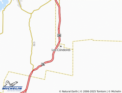 MICHELIN Los Cóndores map - ViaMichelin