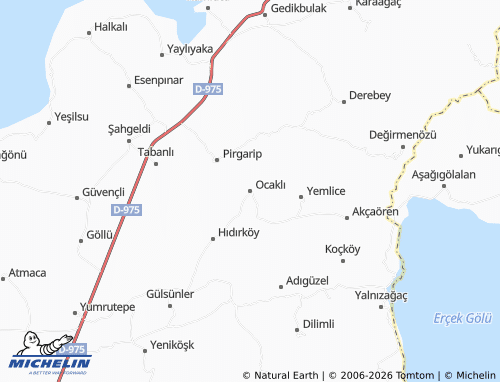 Mappa MICHELIN Ocaklı - ViaMichelin