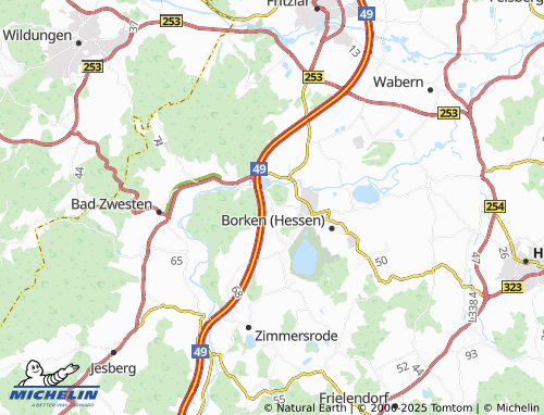 Mapa MICHELIN Arnsbach - ViaMichelin
