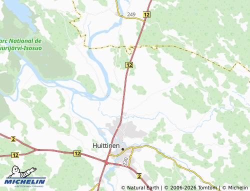 MICHELIN-Landkarte Metsäkylä - ViaMichelin