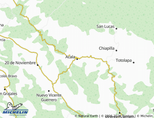Kaart MICHELIN La Candelaria - ViaMichelin