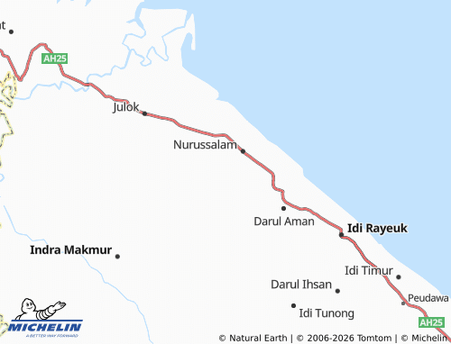 MICHELIN Paya Enjee map - ViaMichelin
