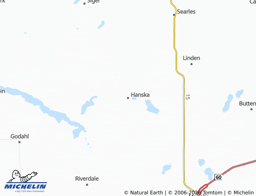 Carte MICHELIN Hanska - ViaMichelin