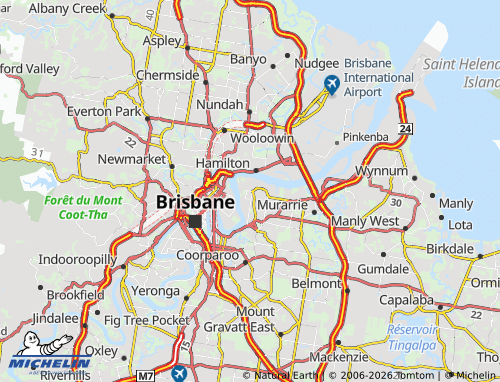 Mapa MICHELIN Bulimba - ViaMichelin