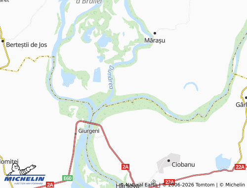 Mappa MICHELIN Măgureni - ViaMichelin