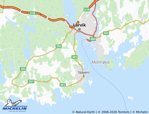 MICHELIN-Landkarte Jordet - ViaMichelin