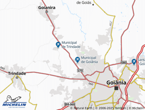 MICHELIN Parque Maracanã map - ViaMichelin