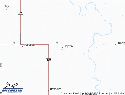 Kaart MICHELIN Dayton - ViaMichelin