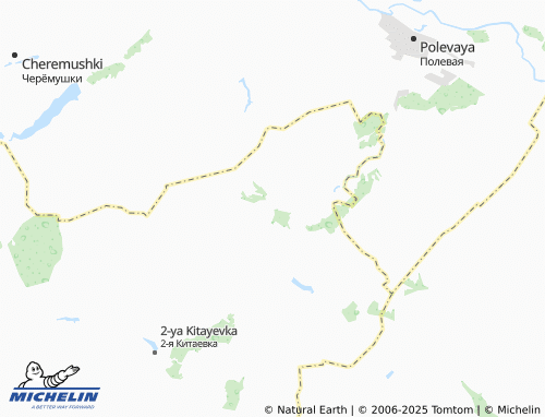 MICHELIN Novoseledebnyy map - ViaMichelin