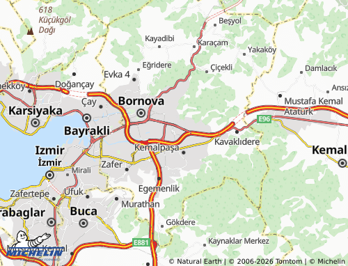 MICHELIN Doğanlar map - ViaMichelin