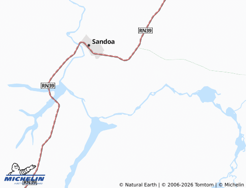 Mappa MICHELIN Katunganda - ViaMichelin