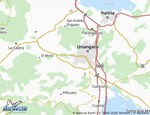 Mappa MICHELIN Los Frutos - ViaMichelin