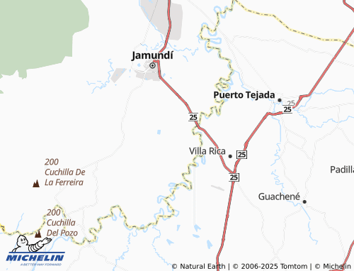MICHELIN Paso de La Bolsa map - ViaMichelin