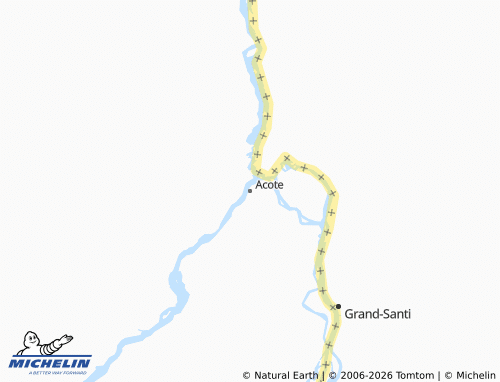 Carte MICHELIN Acote - ViaMichelin