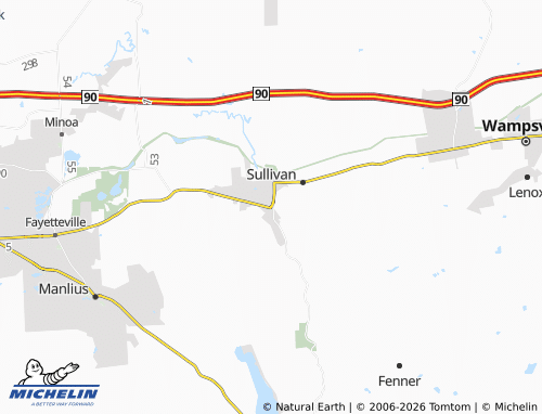 Mapa MICHELIN Chittenango - ViaMichelin