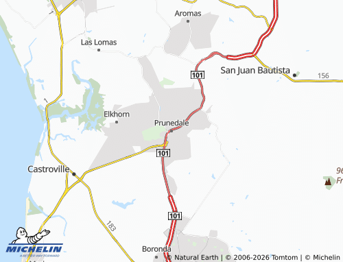 Mapa MICHELIN Prunedale - ViaMichelin