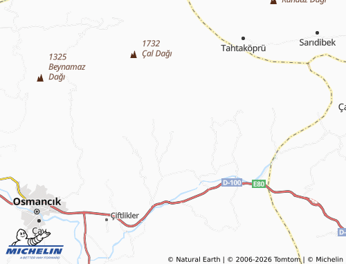 Mappa MICHELIN Danişment - ViaMichelin