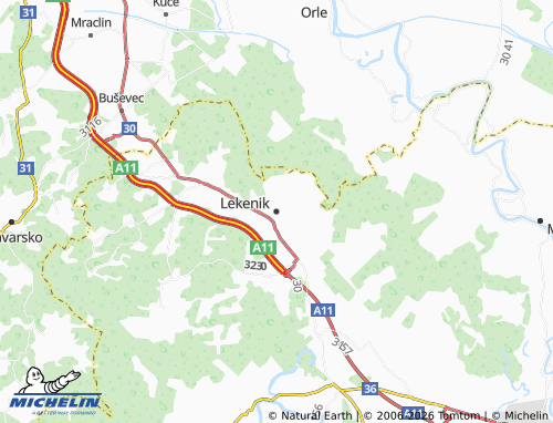 Mapa MICHELIN Lekenik - ViaMichelin