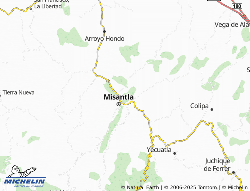 Mapa MICHELIN Carlos Salinas de Gortari - ViaMichelin