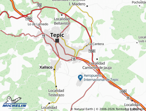 MICHELIN Rinconada map - ViaMichelin