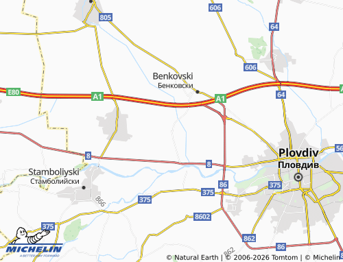 Mappa MICHELIN Kostievo - ViaMichelin