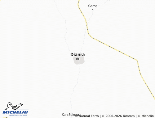 Mapa MICHELIN Dianra - ViaMichelin