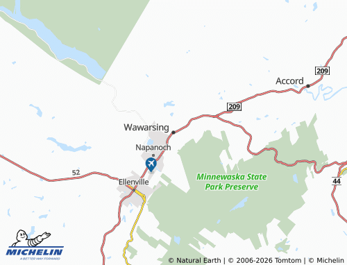 Mapa MICHELIN Wawarsing - ViaMichelin