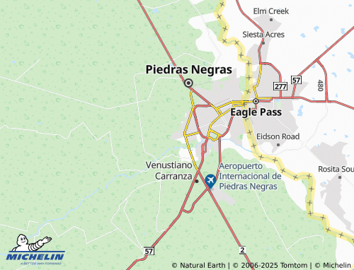 MICHELIN Villa del Carmen map - ViaMichelin