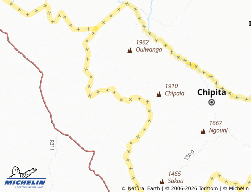 Mapa MICHELIN Munyimbo - ViaMichelin