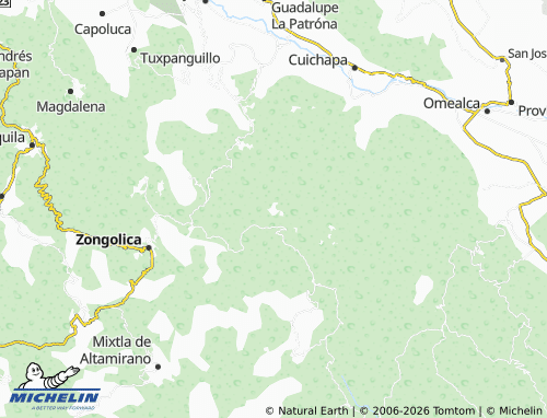 Mapa MICHELIN Xochiotepec - ViaMichelin