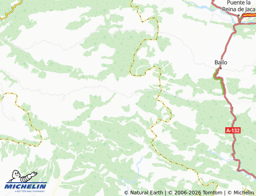 MICHELIN-Landkarte Longás - ViaMichelin