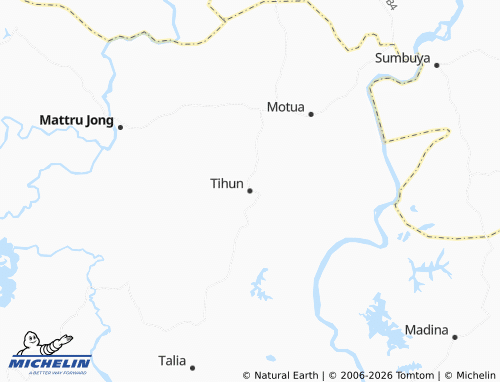 Mappa MICHELIN Tihun - ViaMichelin