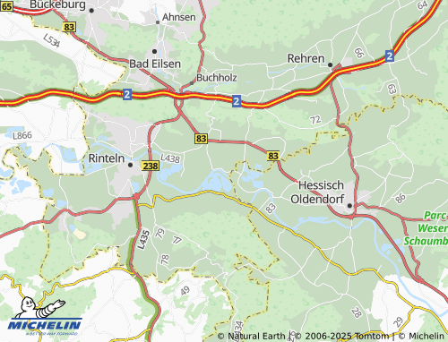 MICHELIN Kohlenstädt map - ViaMichelin