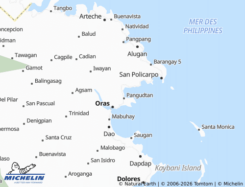 MICHELIN San Eduardo map - ViaMichelin