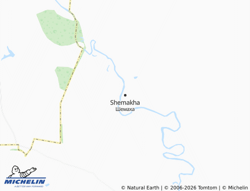 MICHELIN-Landkarte Shemakha - ViaMichelin