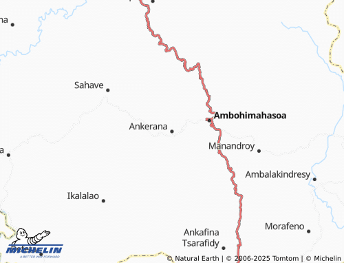 MICHELIN Ankerana map - ViaMichelin