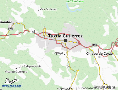 Mapa MICHELIN Ampliación Cocal - ViaMichelin