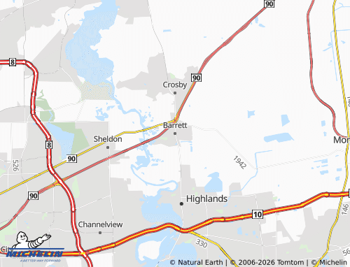 Carte MICHELIN Barrett - ViaMichelin