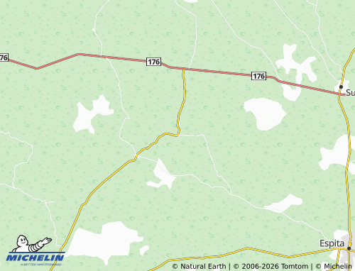 MICHELIN Tusik map - ViaMichelin