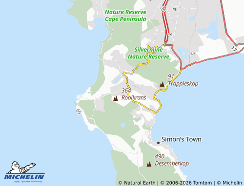Mapa MICHELIN Capri - ViaMichelin