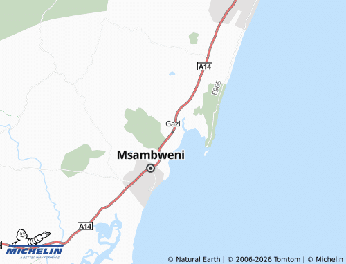 MICHELIN Gazi map - ViaMichelin