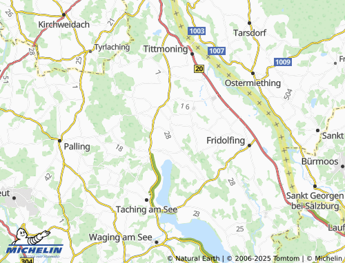 Mapa MICHELIN Törring - ViaMichelin