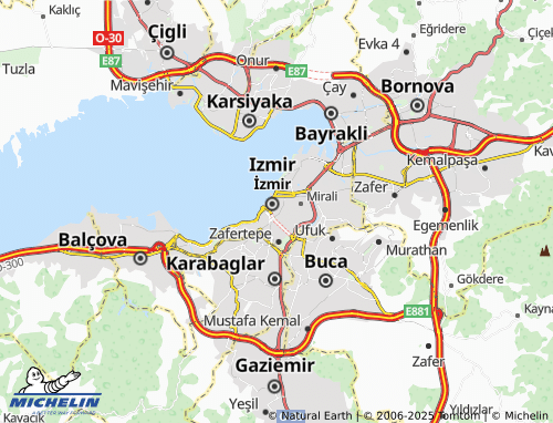 MICHELIN Türkyılmaz map - ViaMichelin