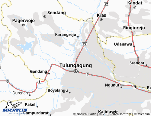 MICHELIN Ketanon map - ViaMichelin